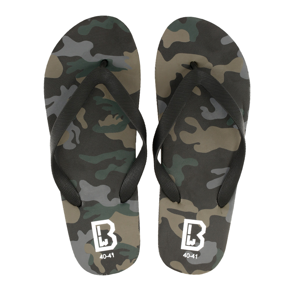 Brandit Beach Slipper Flip Flop`s Darkcamo Bild 1