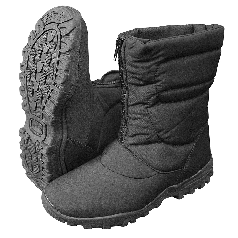 McAllister Thermostiefel Canadian Snow Boot mit Frontzip schwarz