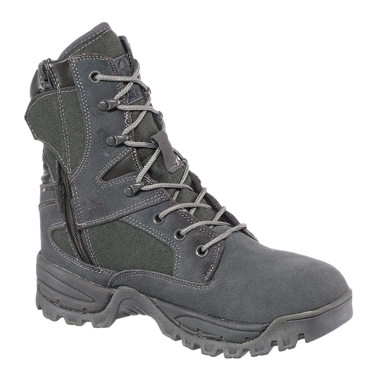 MFH Einsatzstiefel Mission Side Zip Cordura urban grau