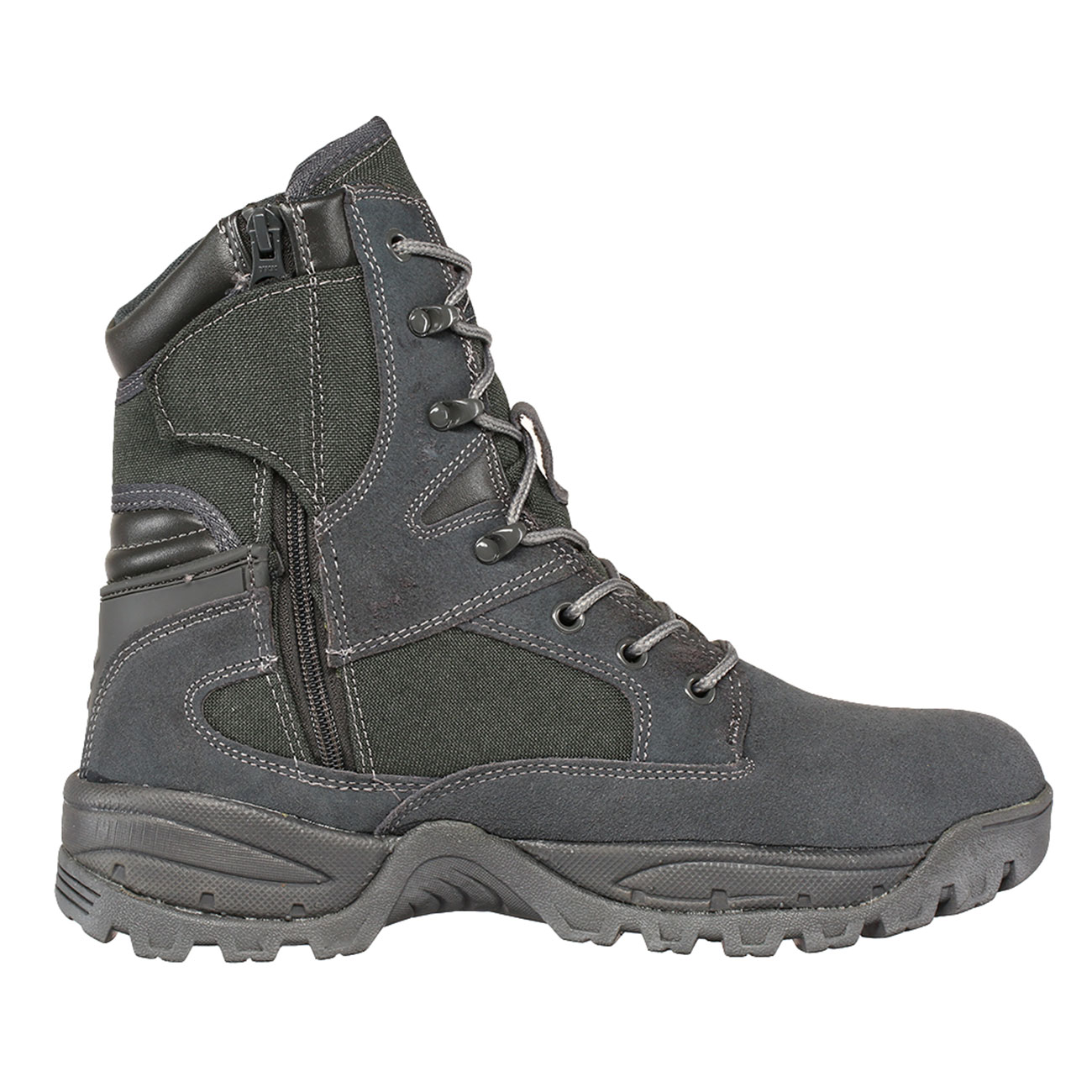 MFH Einsatzstiefel Mission Side Zip Cordura urban grau Bild 6