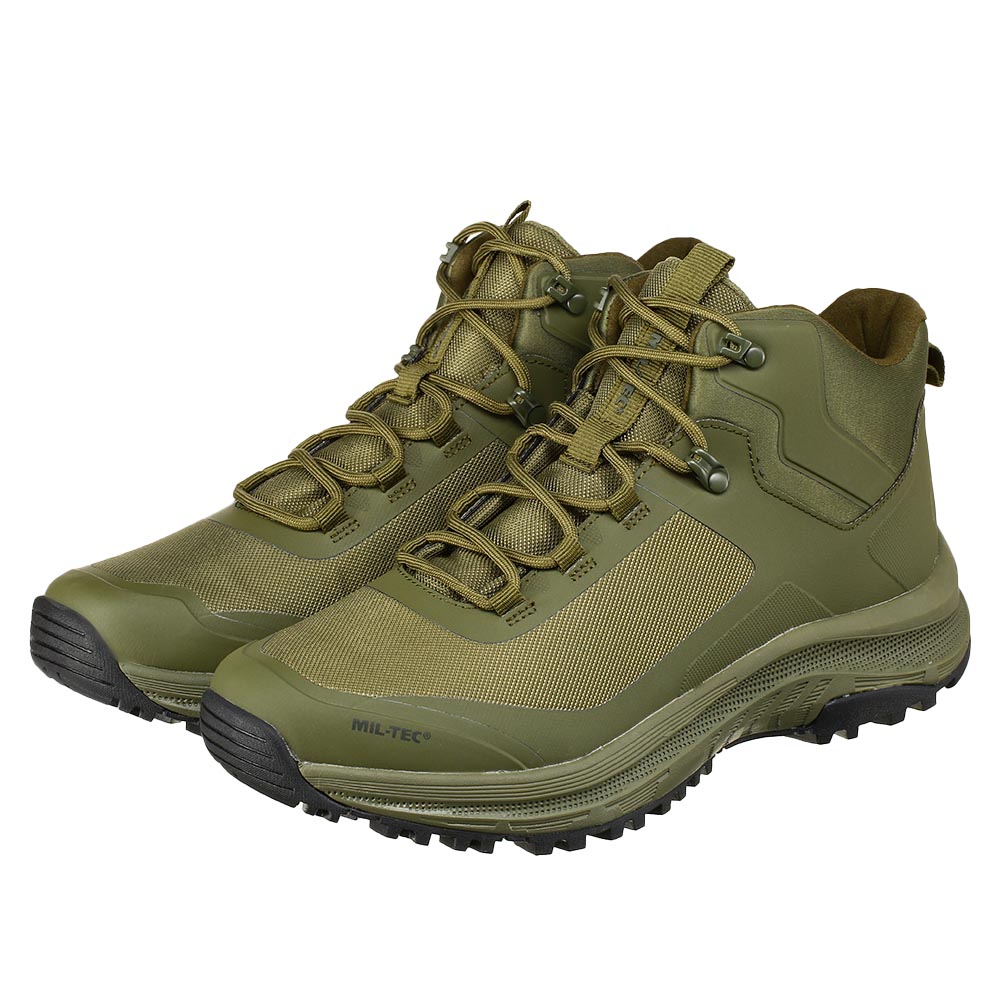 Mil-Tec Stiefel Assault Mid oliv Bild 1