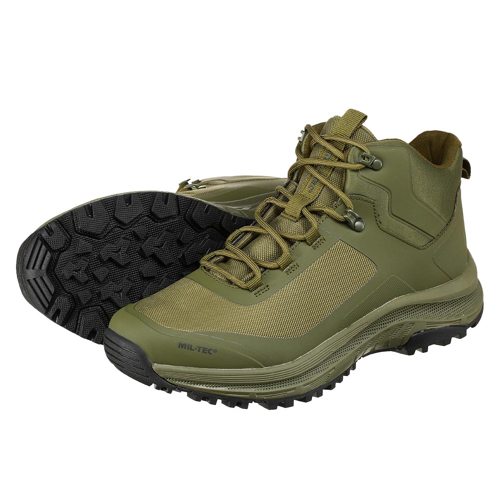 Mil-Tec Stiefel Assault Mid oliv Bild 4