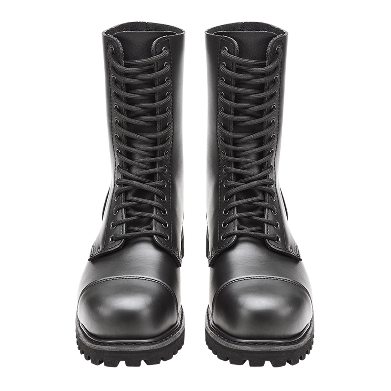 Brandit Springerstiefel Vegantom 14 Eyelet schwarz mit Stahlkappe Bild 1