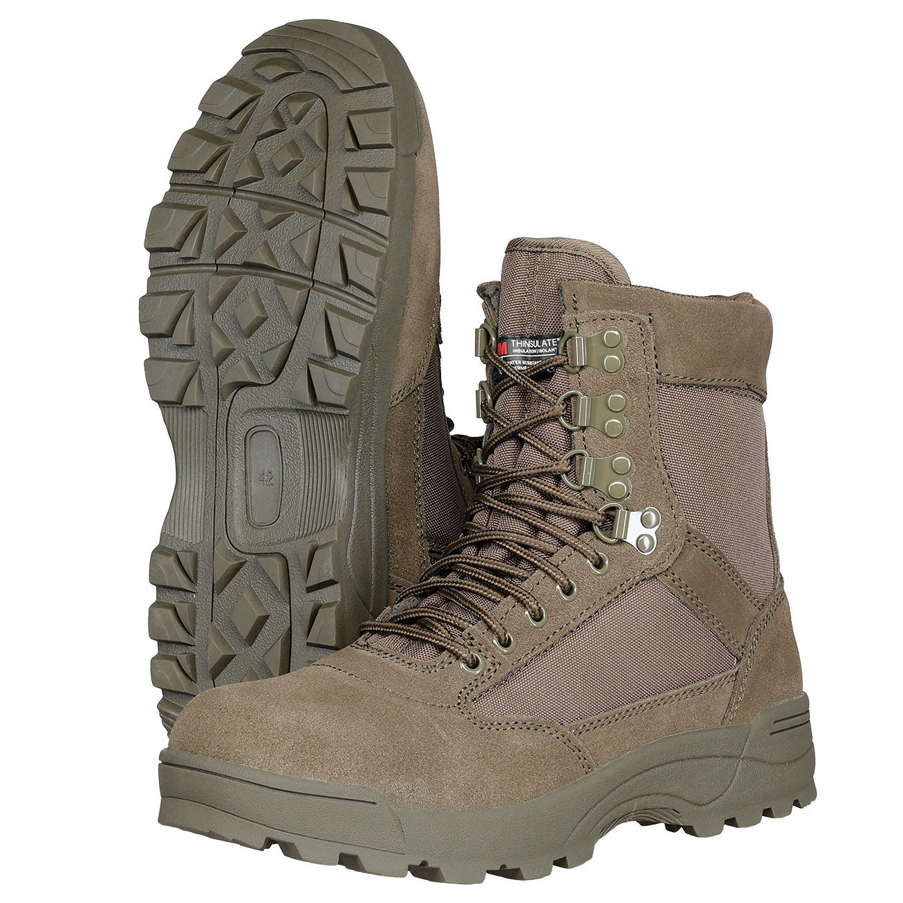 Brandit Stiefel Tactical Boot Zipper oliv Bild 5