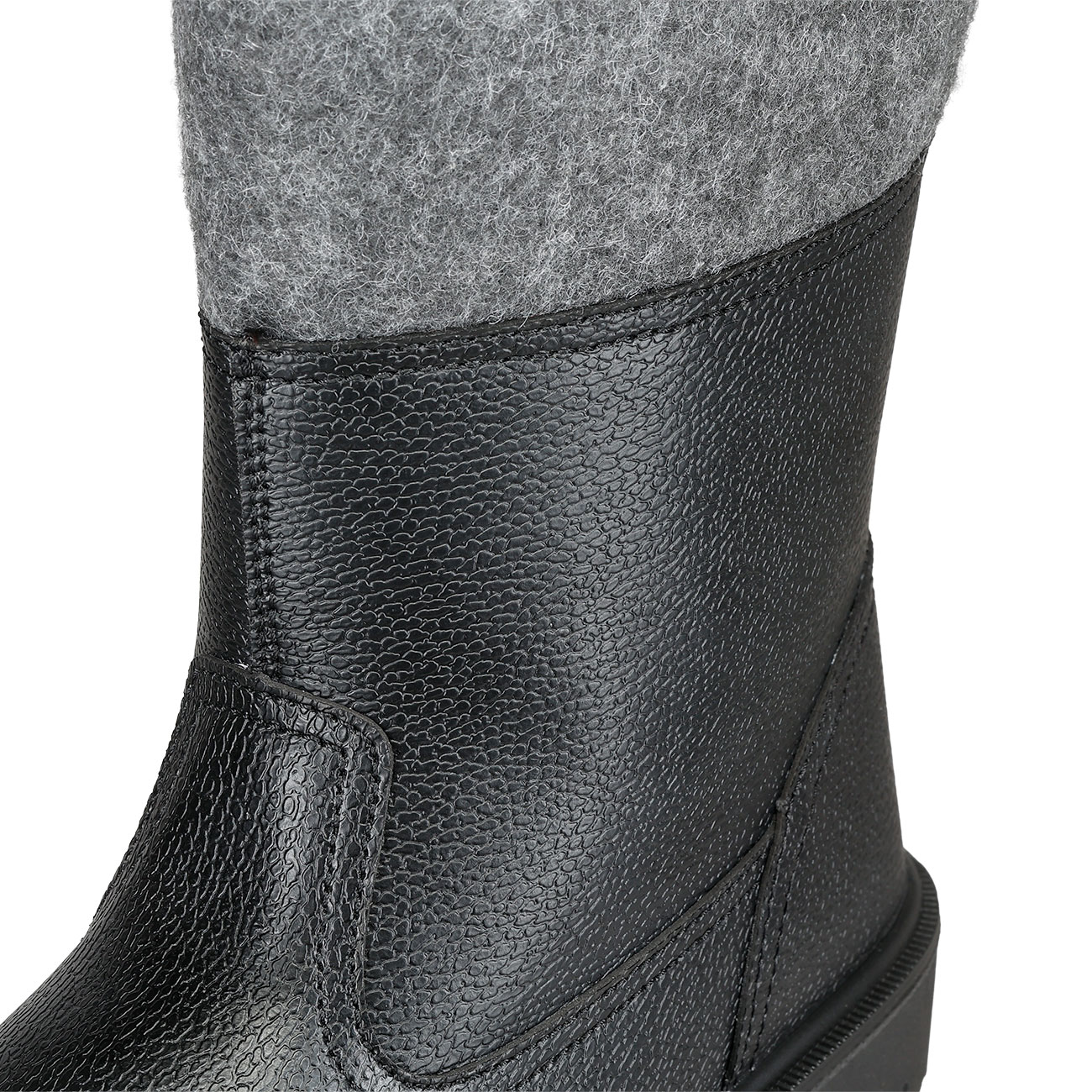 Brandit Knobelbecher Filz Winterstiefel gefttert schwarz-anthrazit Bild 9