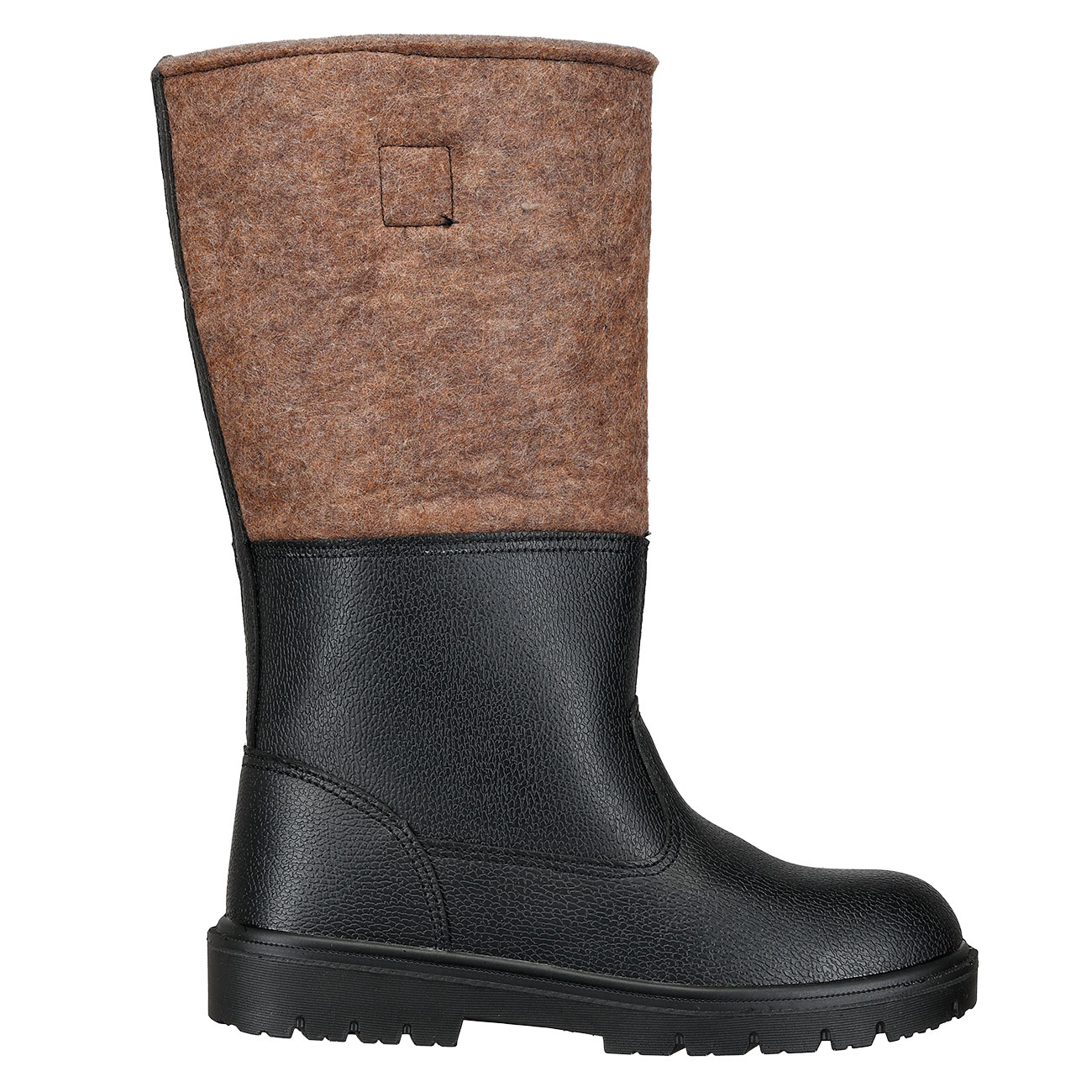 Brandit Knobelbecher Filz Winterstiefel gefttert schwarz-braun Bild 4