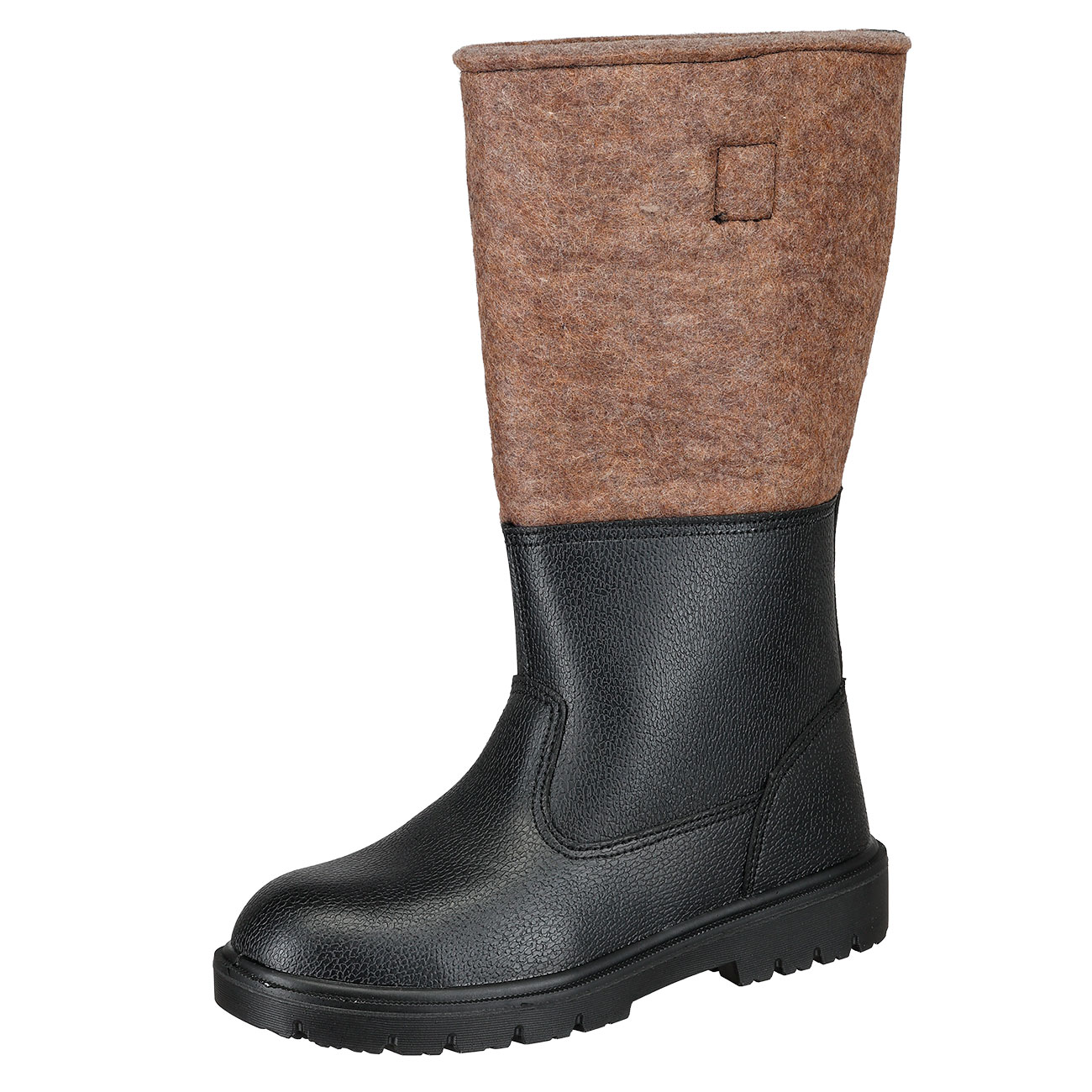 Brandit Knobelbecher Filz Winterstiefel gefttert schwarz-braun Bild 5