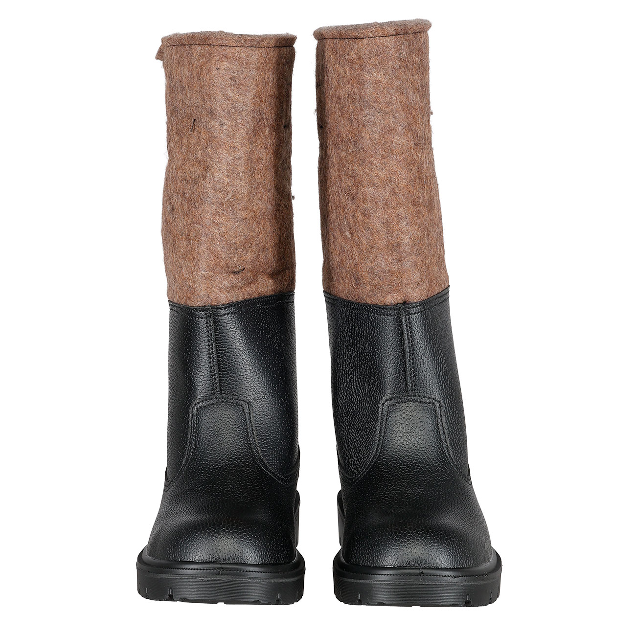 Brandit Knobelbecher Filz Winterstiefel gefttert schwarz-braun Bild 6