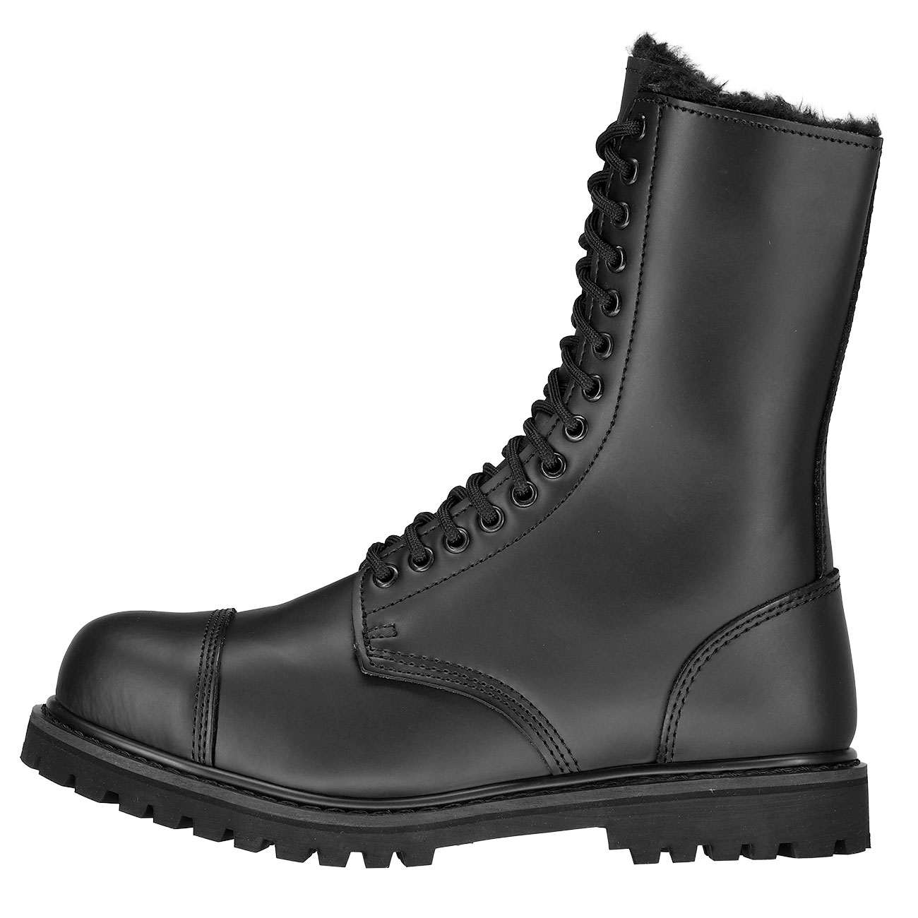 Brandit Stiefel Phantom Fur Liner 14 Eye Boot schwarz