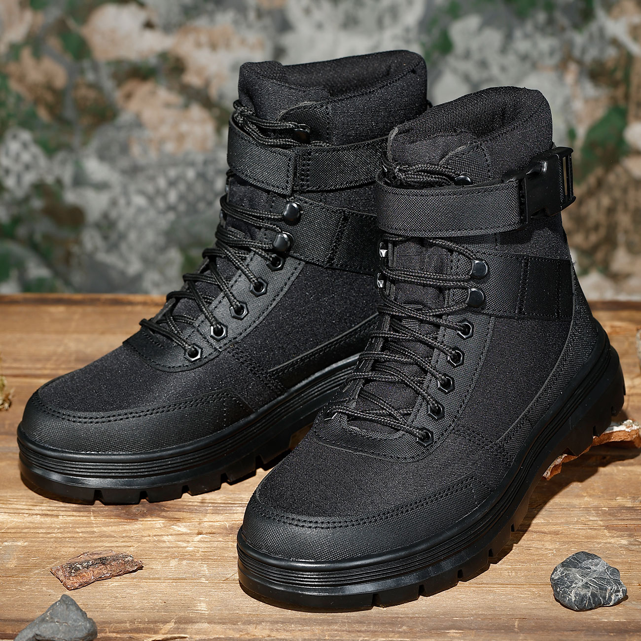 Brandit Stiefel Tactical Boot Buckle 8-eye schwarz Bild 1