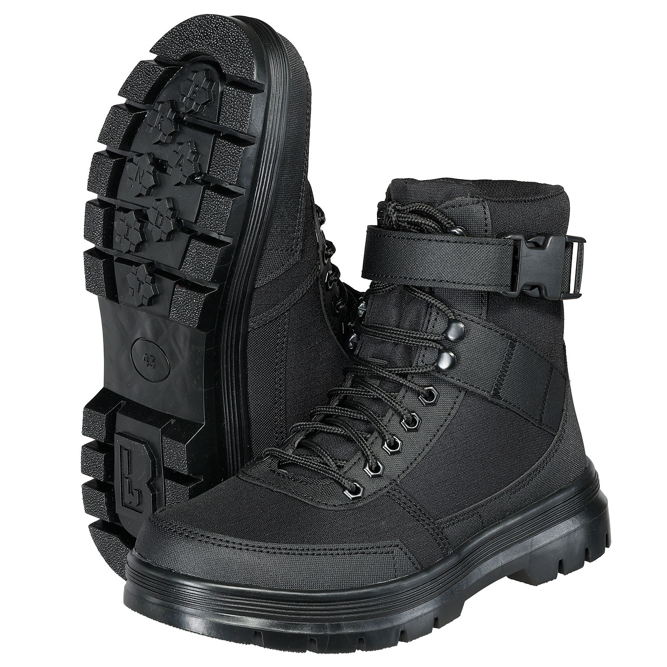 Brandit Stiefel Tactical Boot Buckle 8-eye schwarz Bild 5