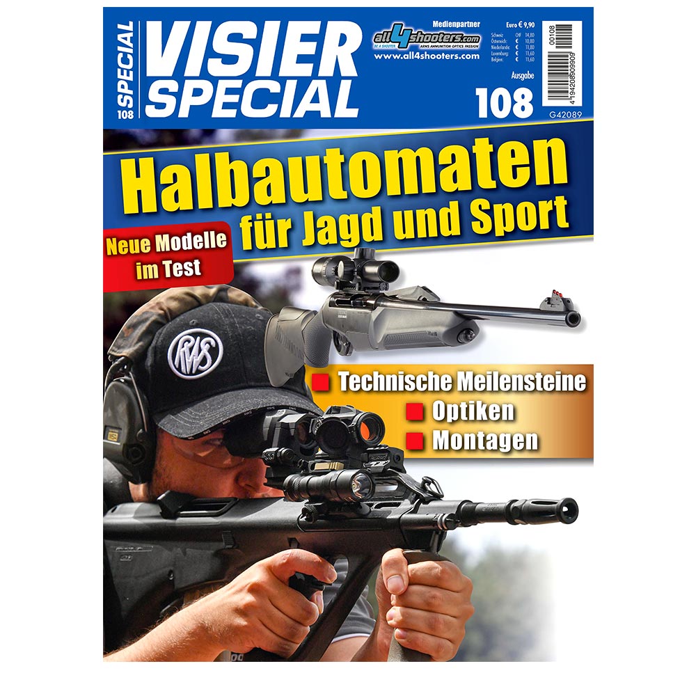 Visier Special Ausgabe 108 - Halbautomaten für Jagd & Sport