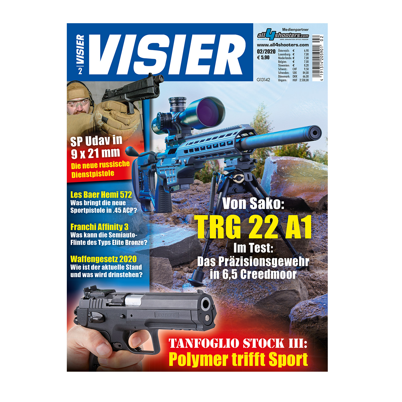 Visier - Von Sako: TRG 22 A1