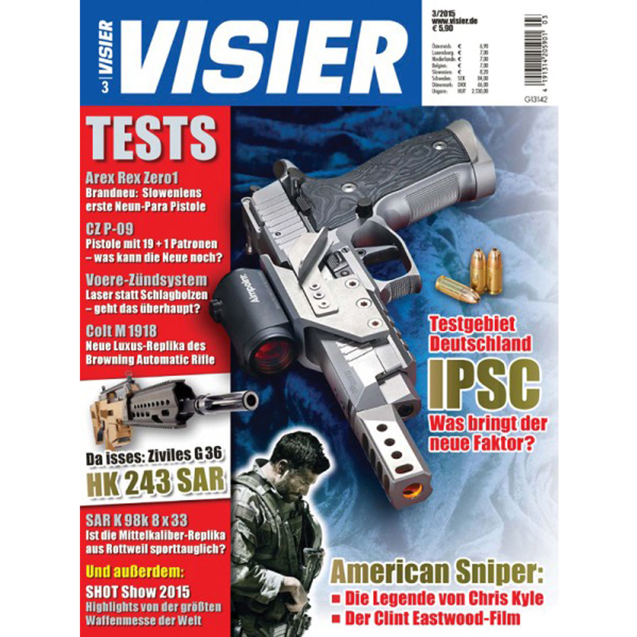 Visier - Das internationale Waffenmagazin 03/2015