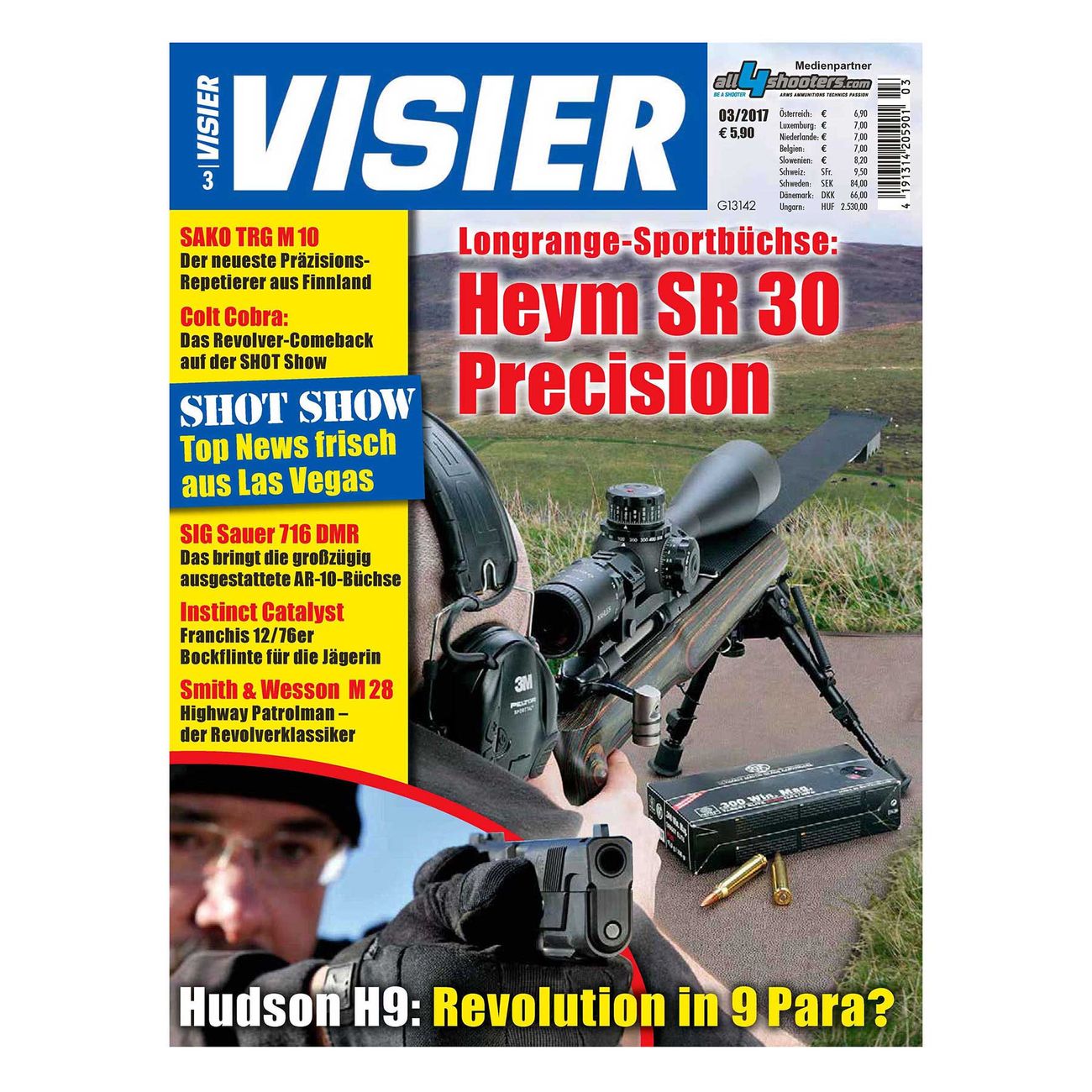 Visier - Das internationale Waffenmagazin 03/2017