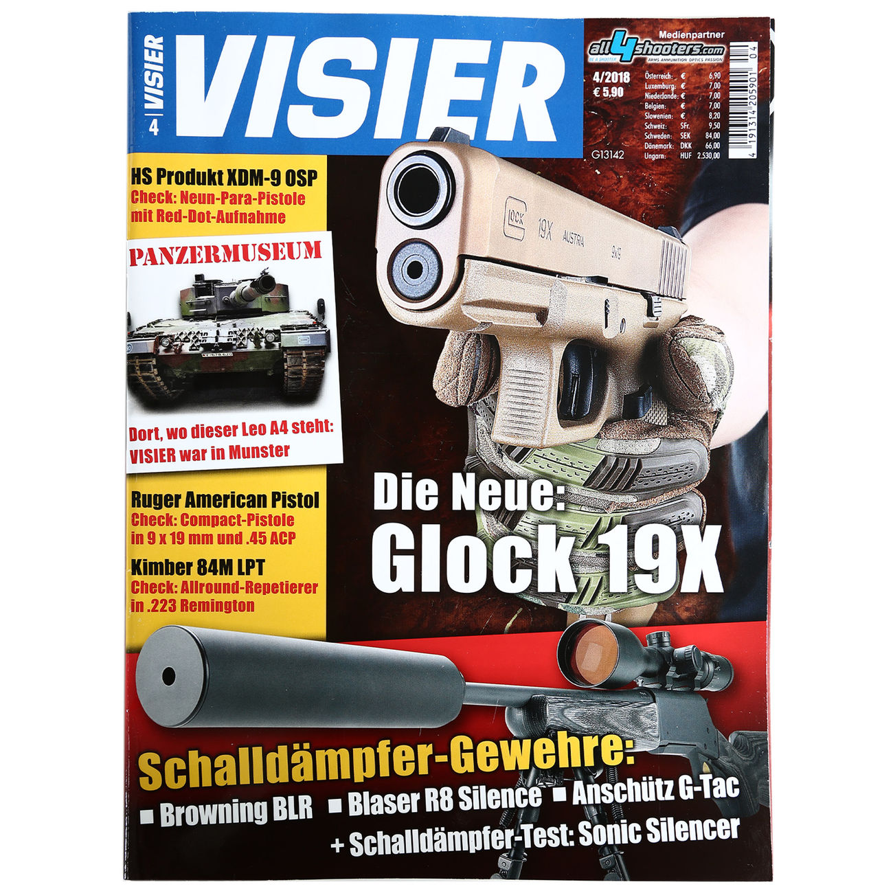 Visier - Das internationale Waffenmagazin 04/2018