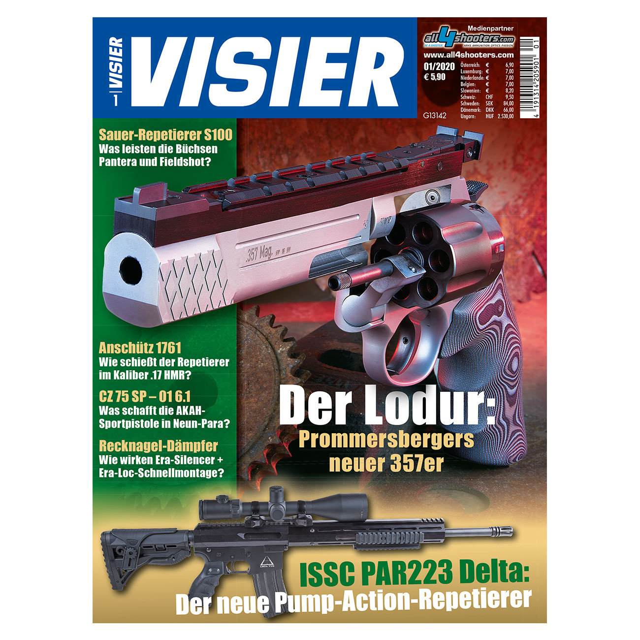 Visier - Der Lodur: Prommersbergers neuer 357er 01/2020
