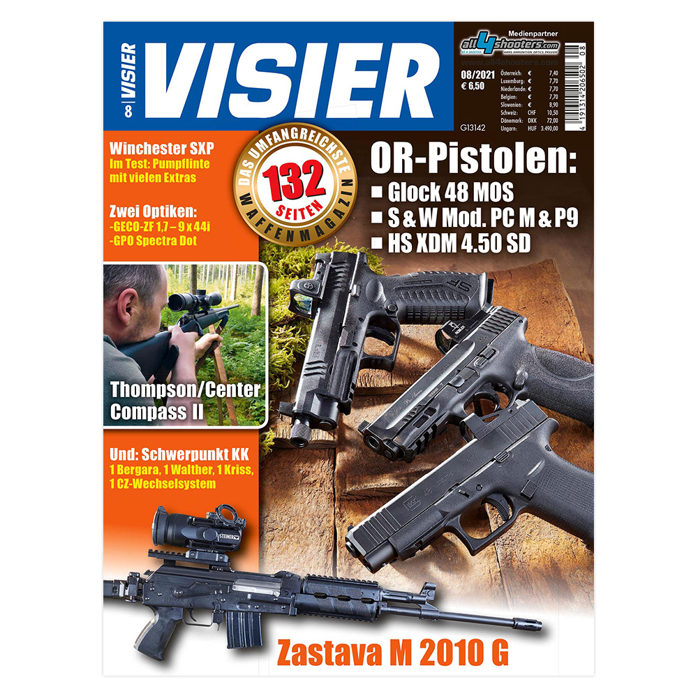 Visier - Das internationale Waffenmagazin 08/2021