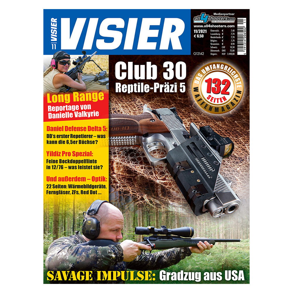 Visier - Das internationale Waffenmagazin 11/2021