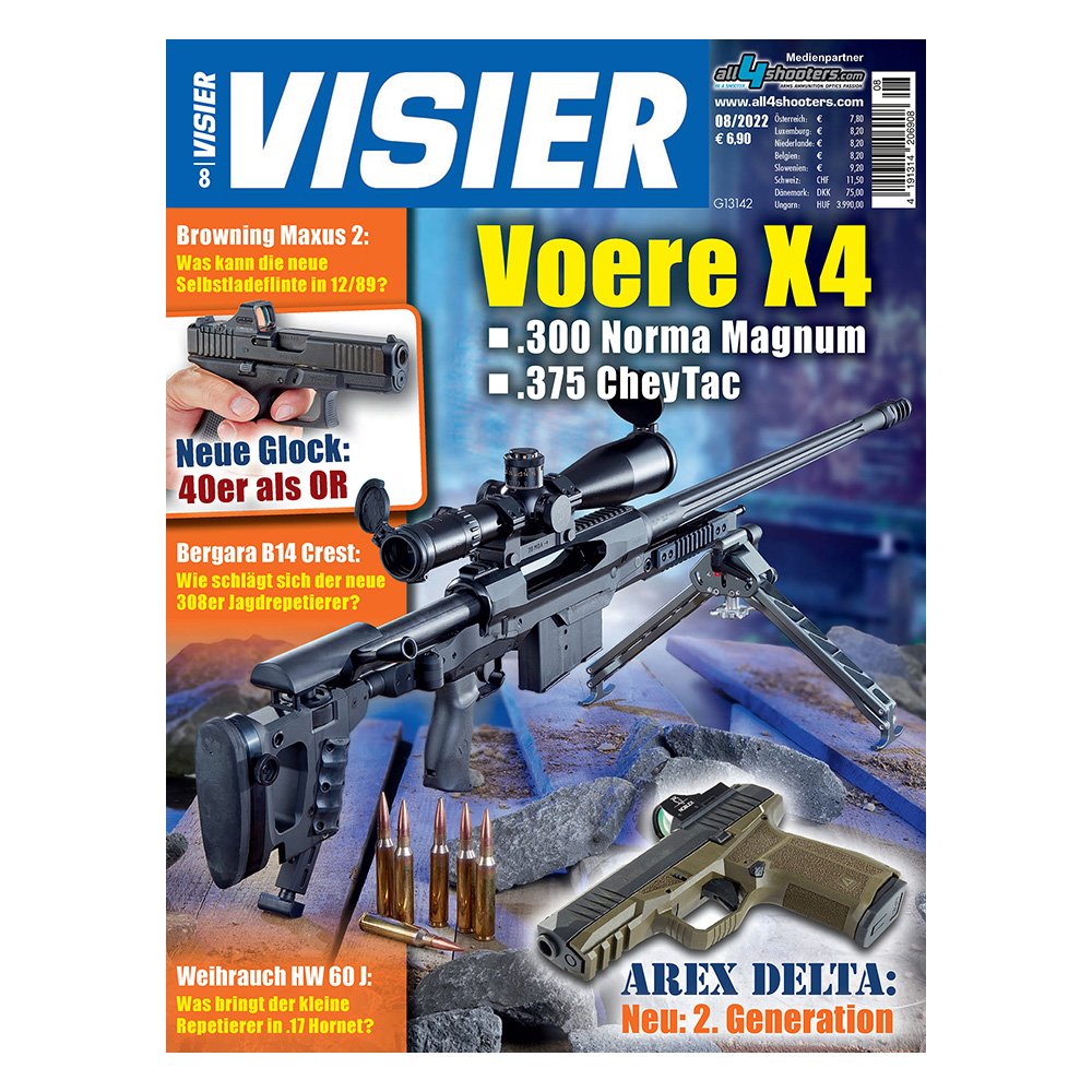 Visier - Das internationale Waffenmagazin 08/2022