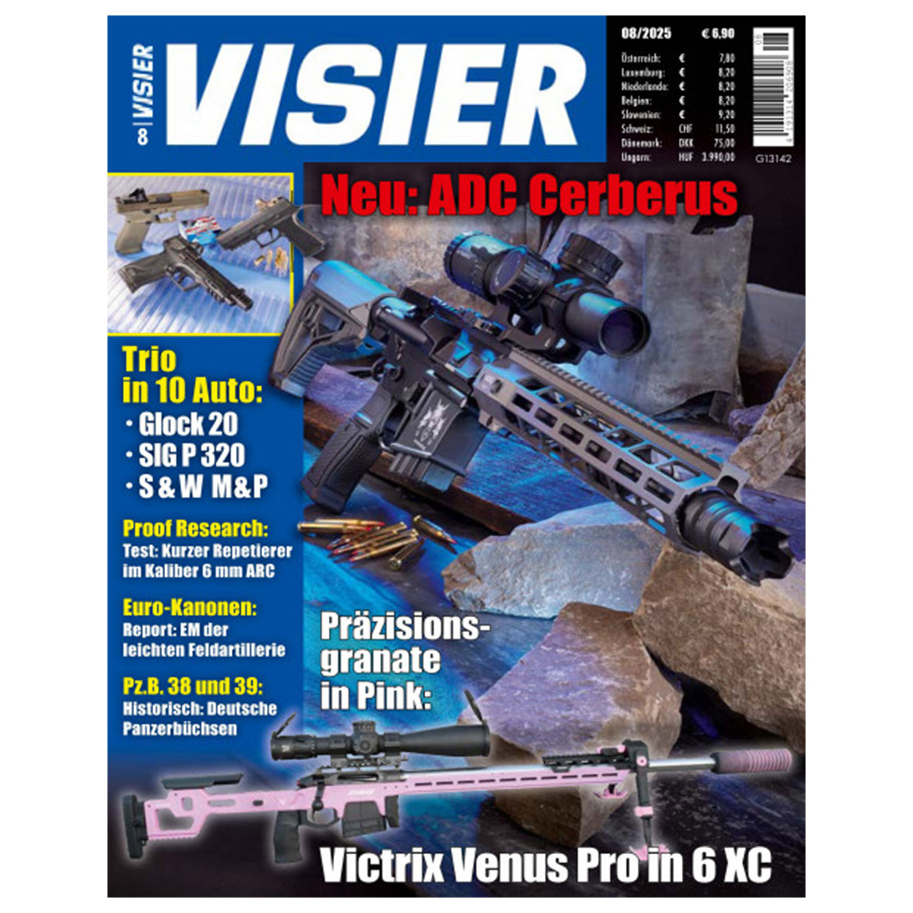 Visier - Das internationale Waffenmagazin 8/2025