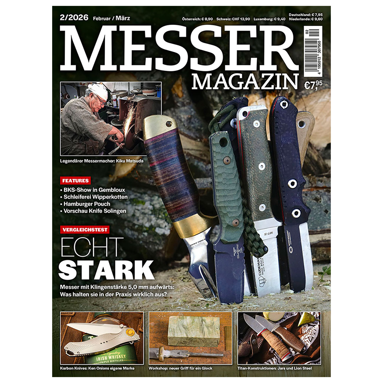 Zeitschrift Messer Magazin 2/2026