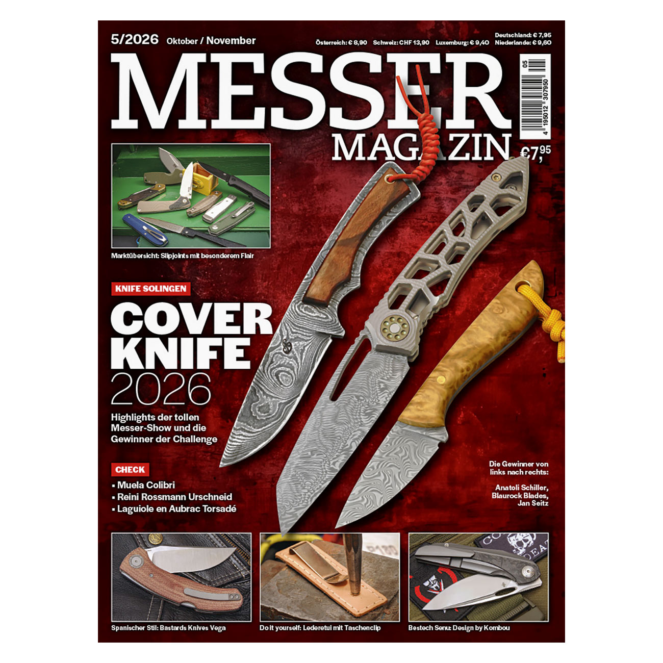 Zeitschrift Messer Magazin 5/2026 Oktober/November
