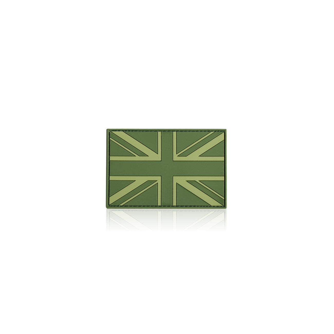 3D Rubber Patch Flagge UK England forest