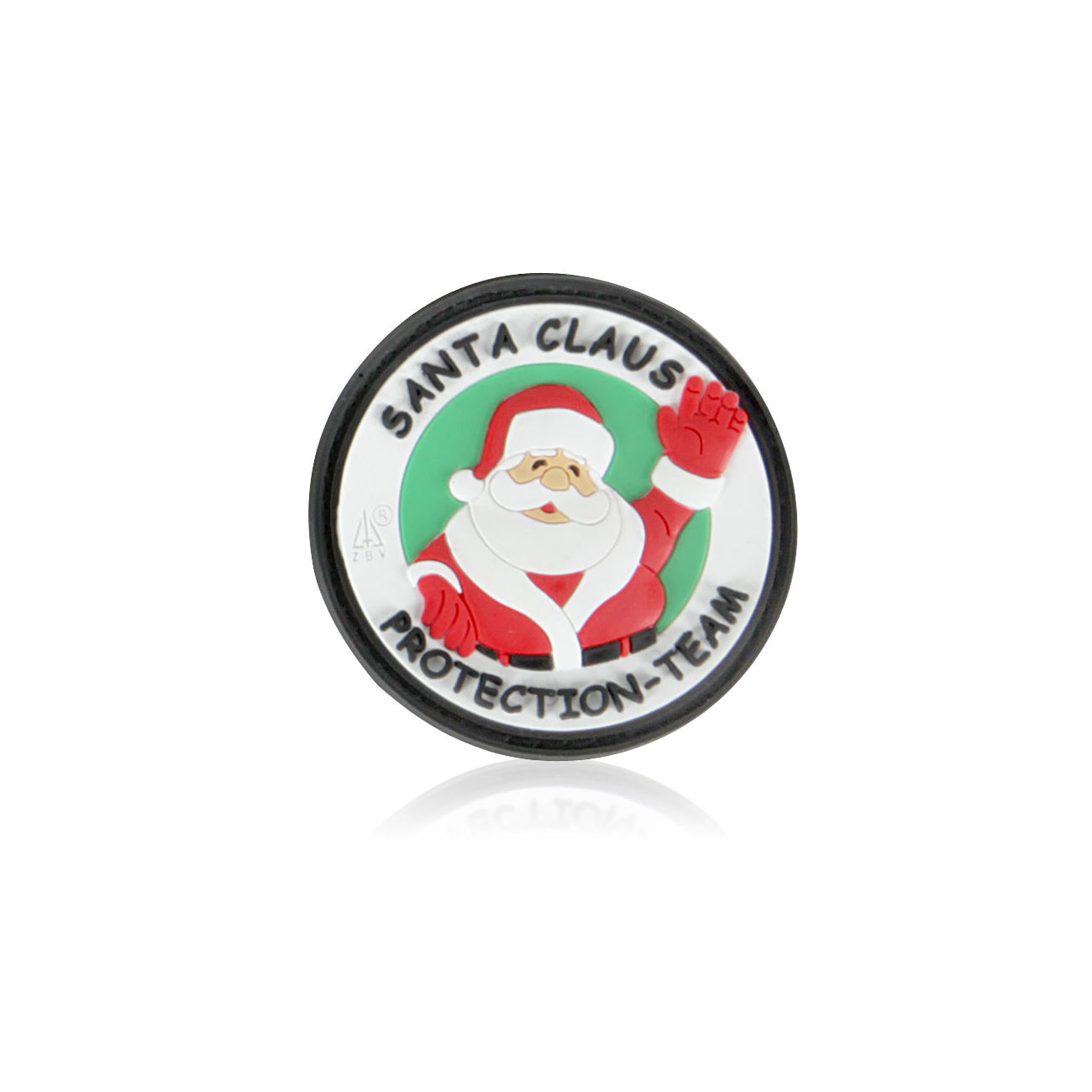 3D Rubber Patch Santa Claus Protection Team