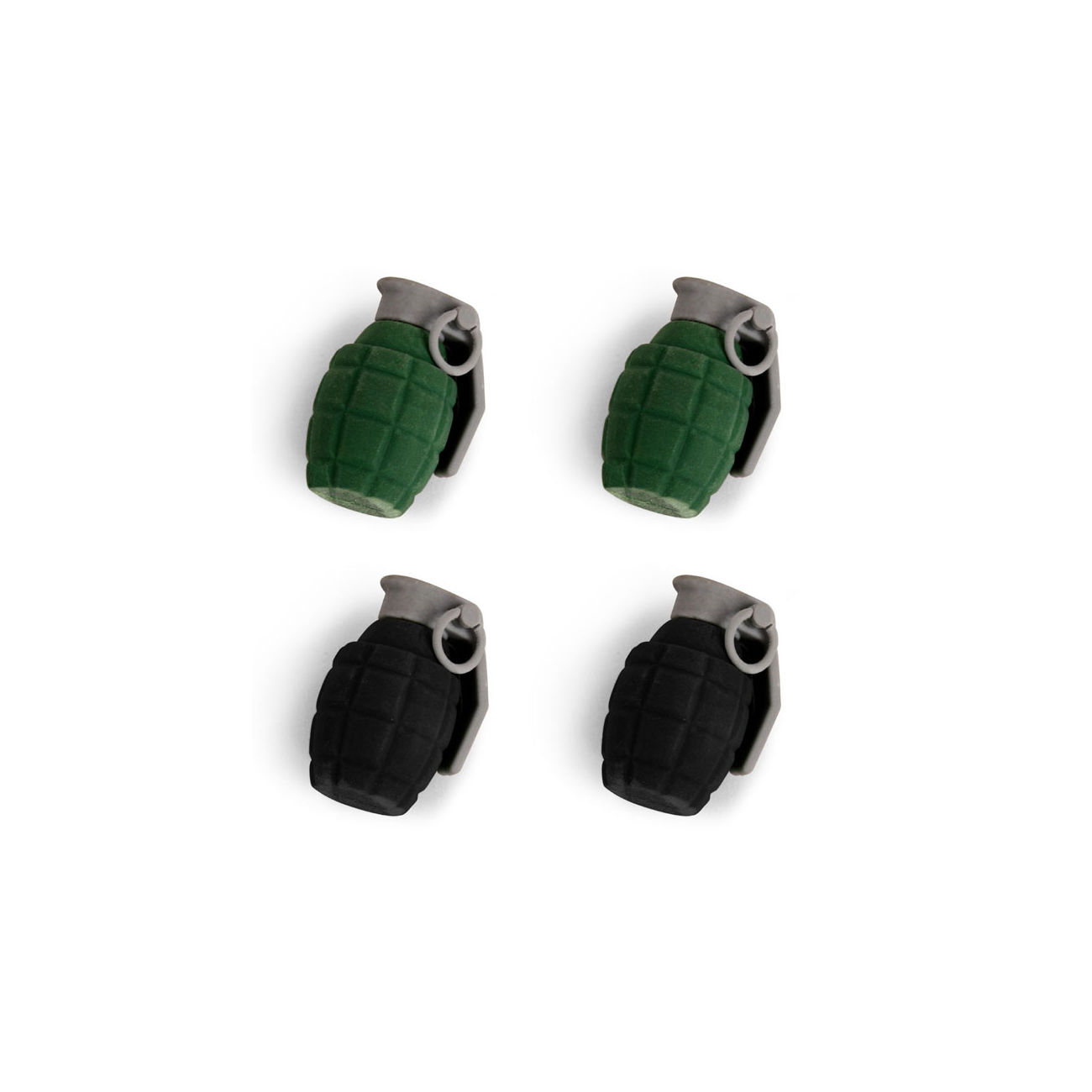 Radiergummi Granaten 4er Pack