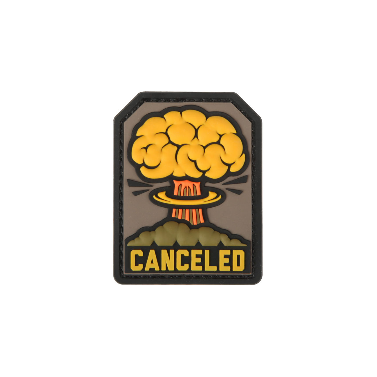 Mil-Spec Monkey 3D Rubber Patch mit Klettflche Canceled fullcolor