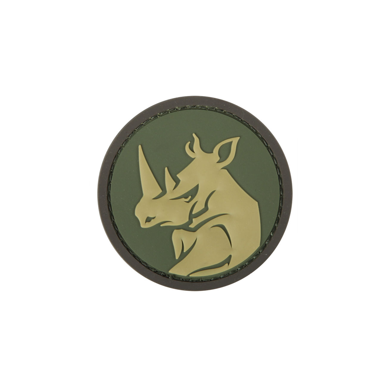 Mil-Spec Monkey 3D Rubber Patch Rhino Head Multicam