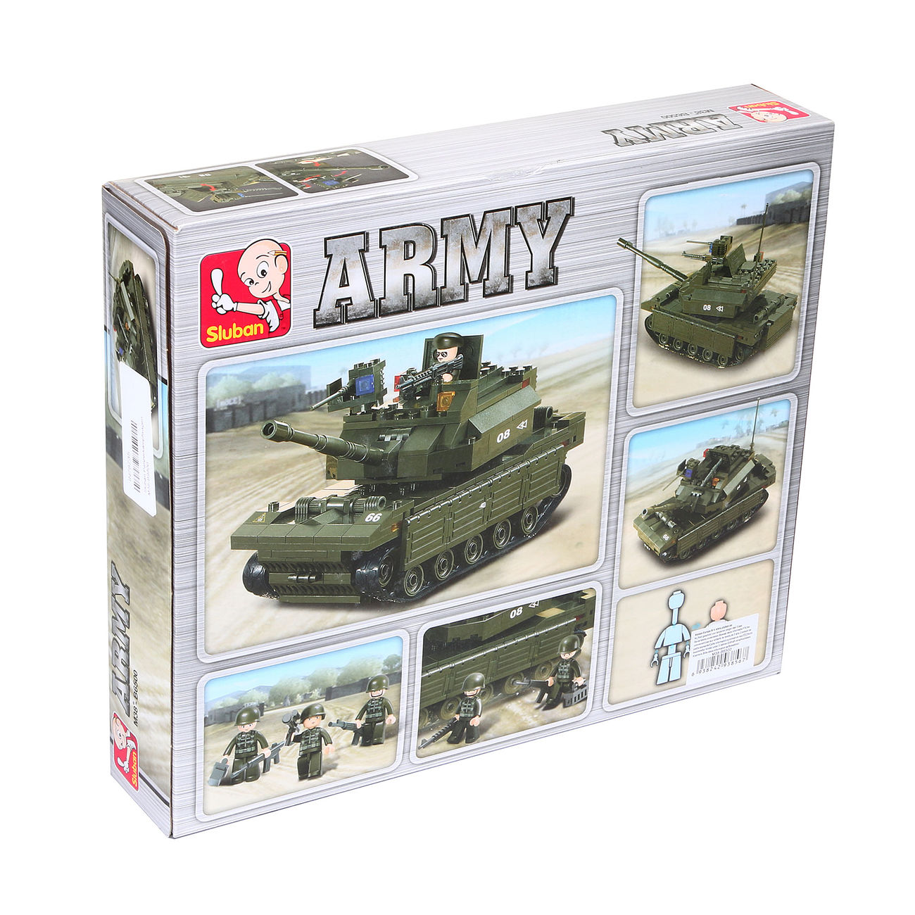 Sluban Panzer M38-B9800, 258 Bauteile Bild 1
