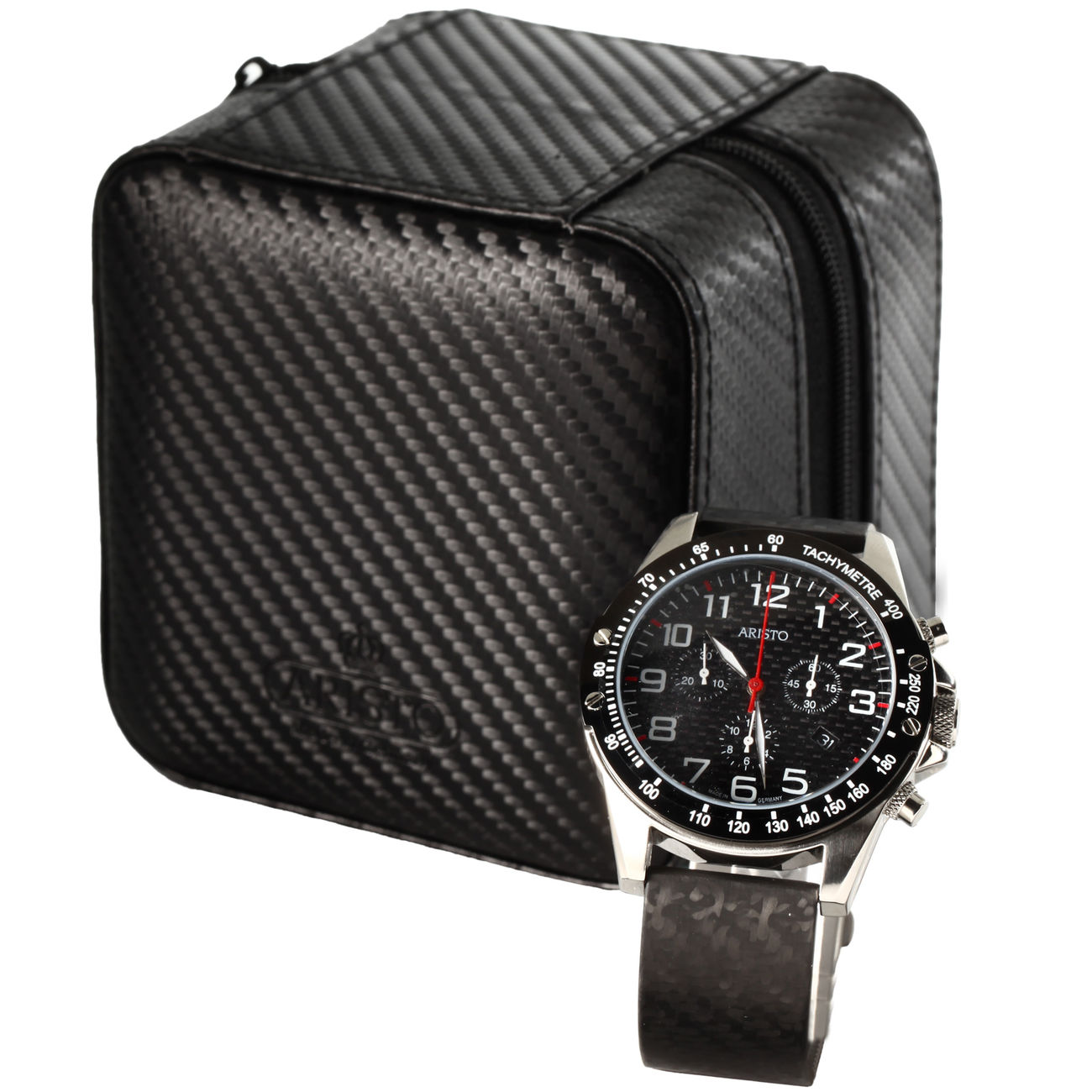 Aristo Carbon Chrono Trophy Uhr Bild 1