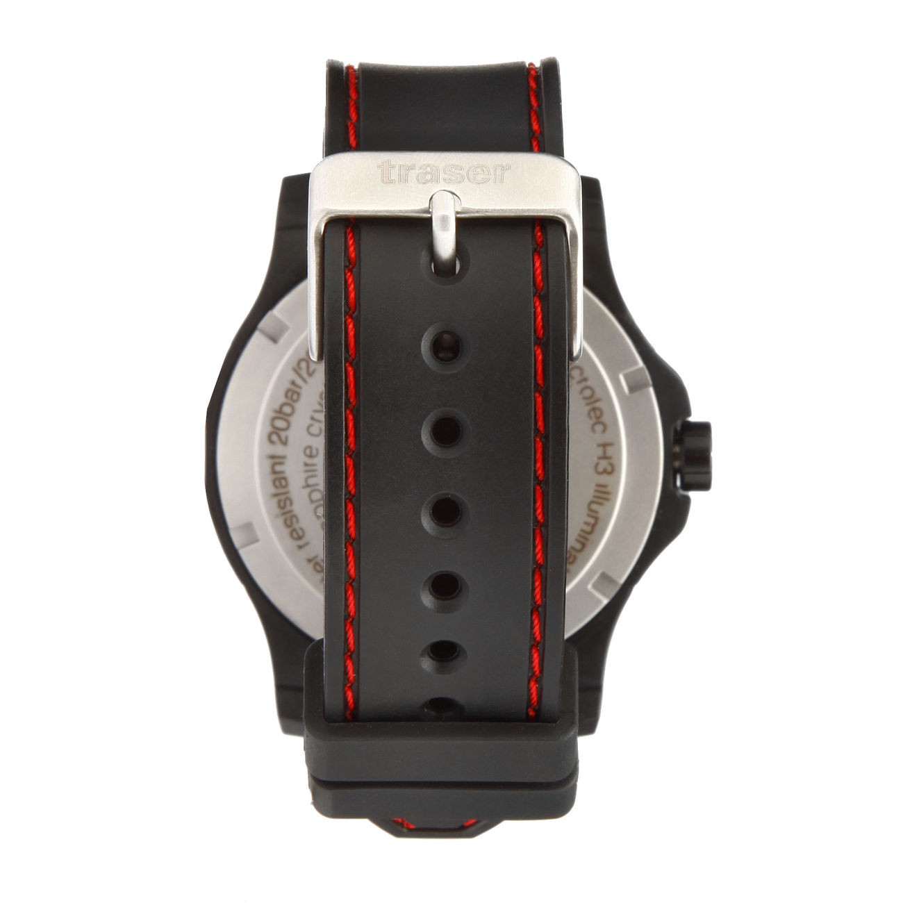 Traser Einsatzuhr Red Combat Bild 1