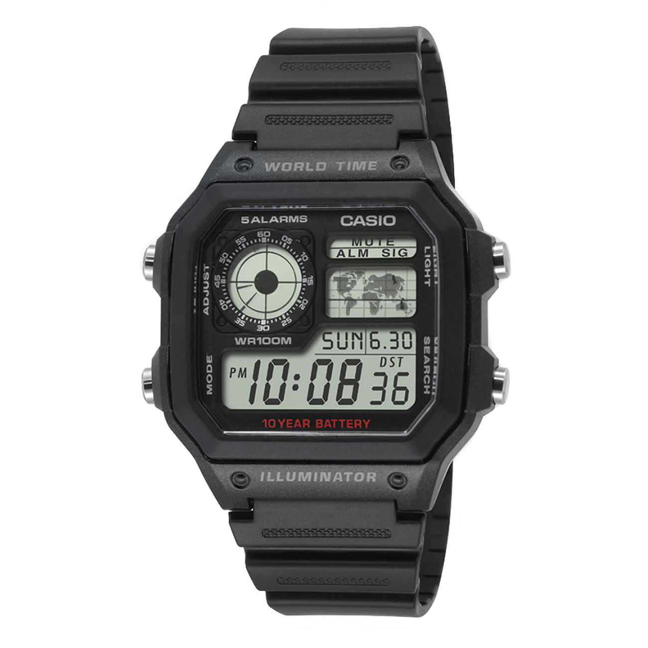 Casio Armbanduhr AE-1200WH-1AVEF