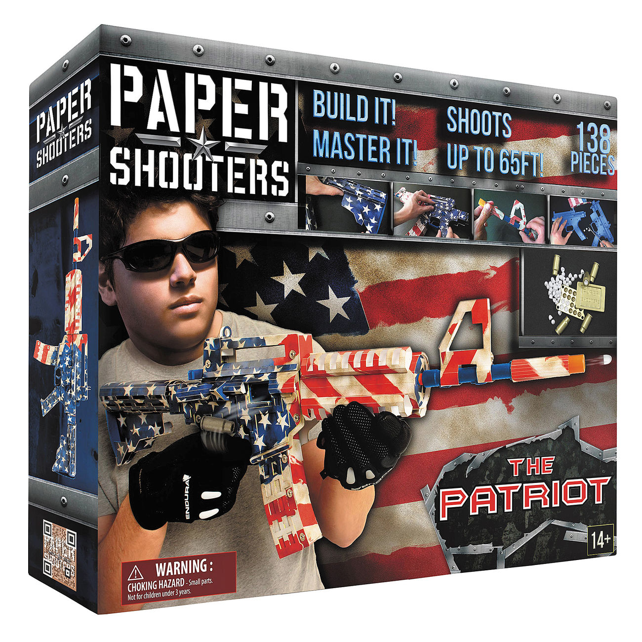 Paper Shooters Tactician Patriot Bausatz 138tlg.