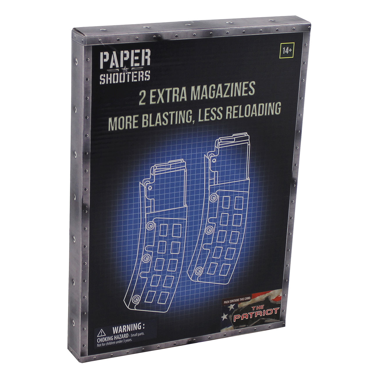 Paper Shooters Bausatz Magazin Patriot 2er Pack