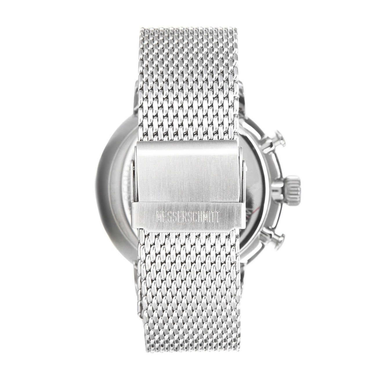 Messerschmitt Fliegeruhr Chronograph 4H160M mit Milanaiseband Bild 1