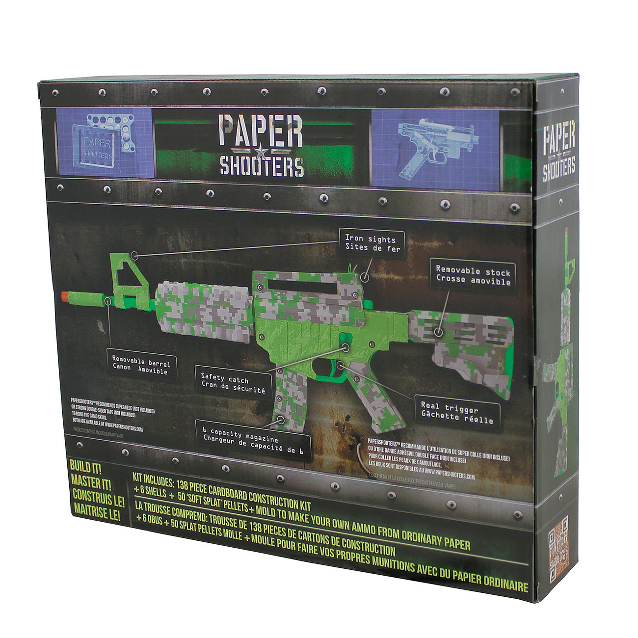 Paper Shooters Tactician Green Spit Bausatz 138 tlg. Bild 1