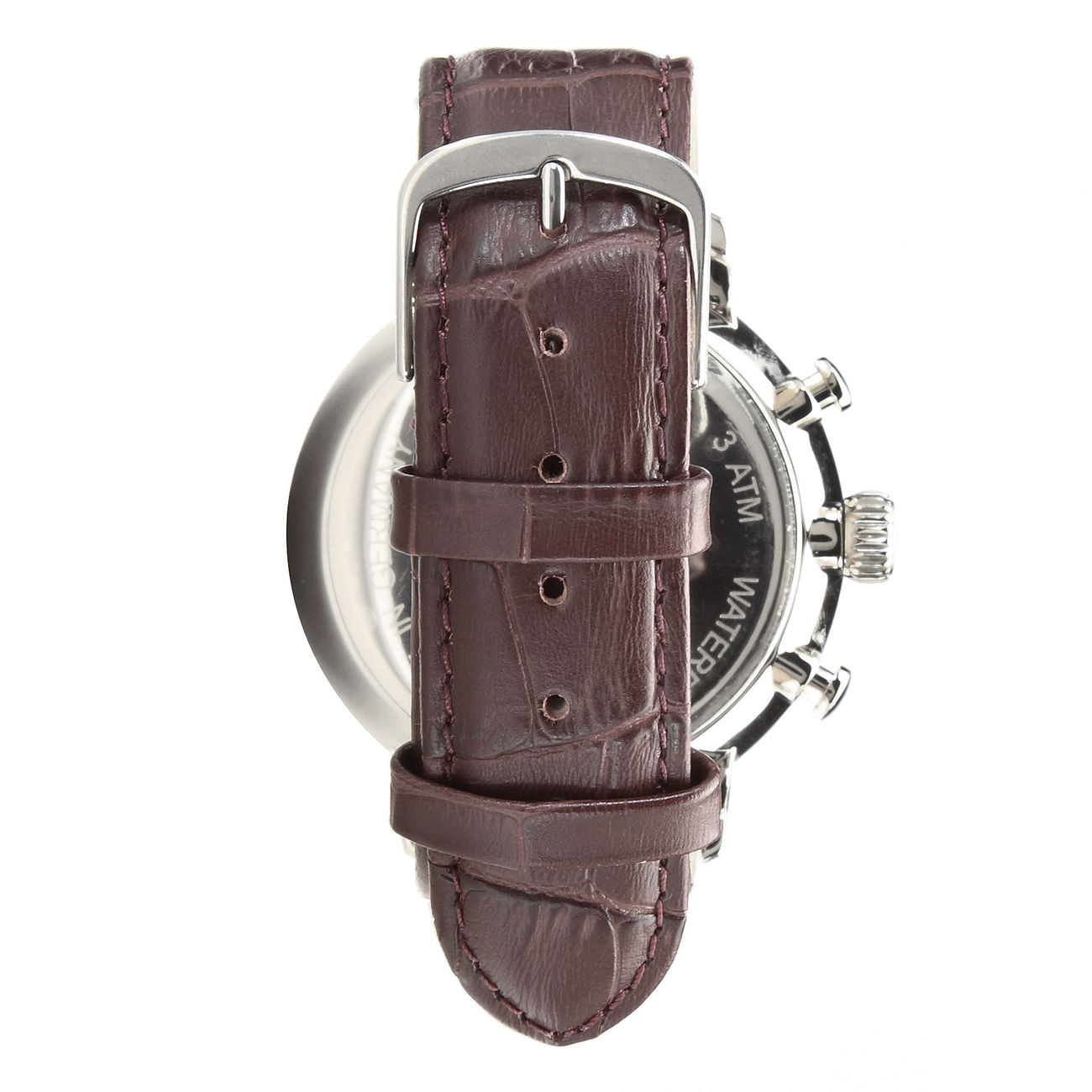 Messerschmitt Fliegeruhr Chronograph ME-4H152 mit Lederarmband Bild 1
