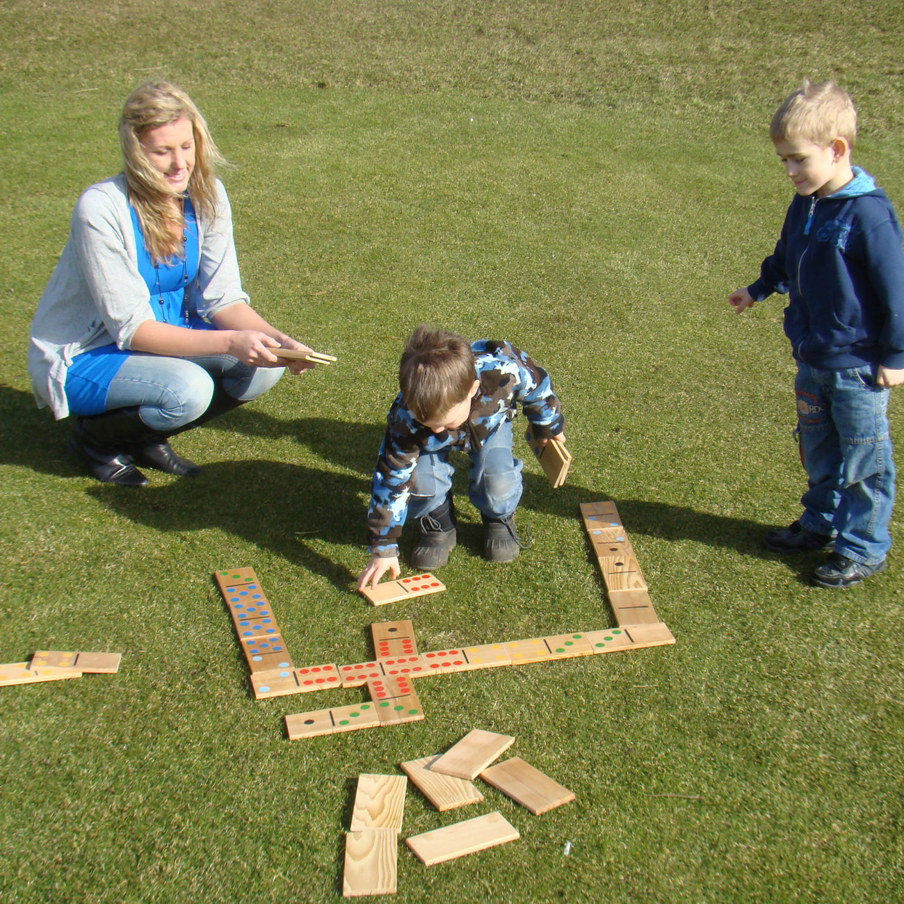Bex Spielzeug Giant Domino Bild 1