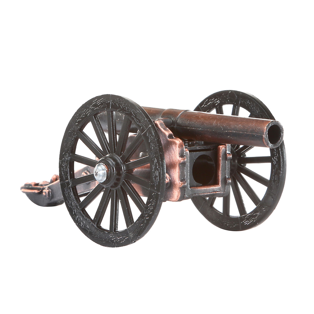 Spitzer Bürgerkriegskanone mit drehbarer Kanonenkurbel