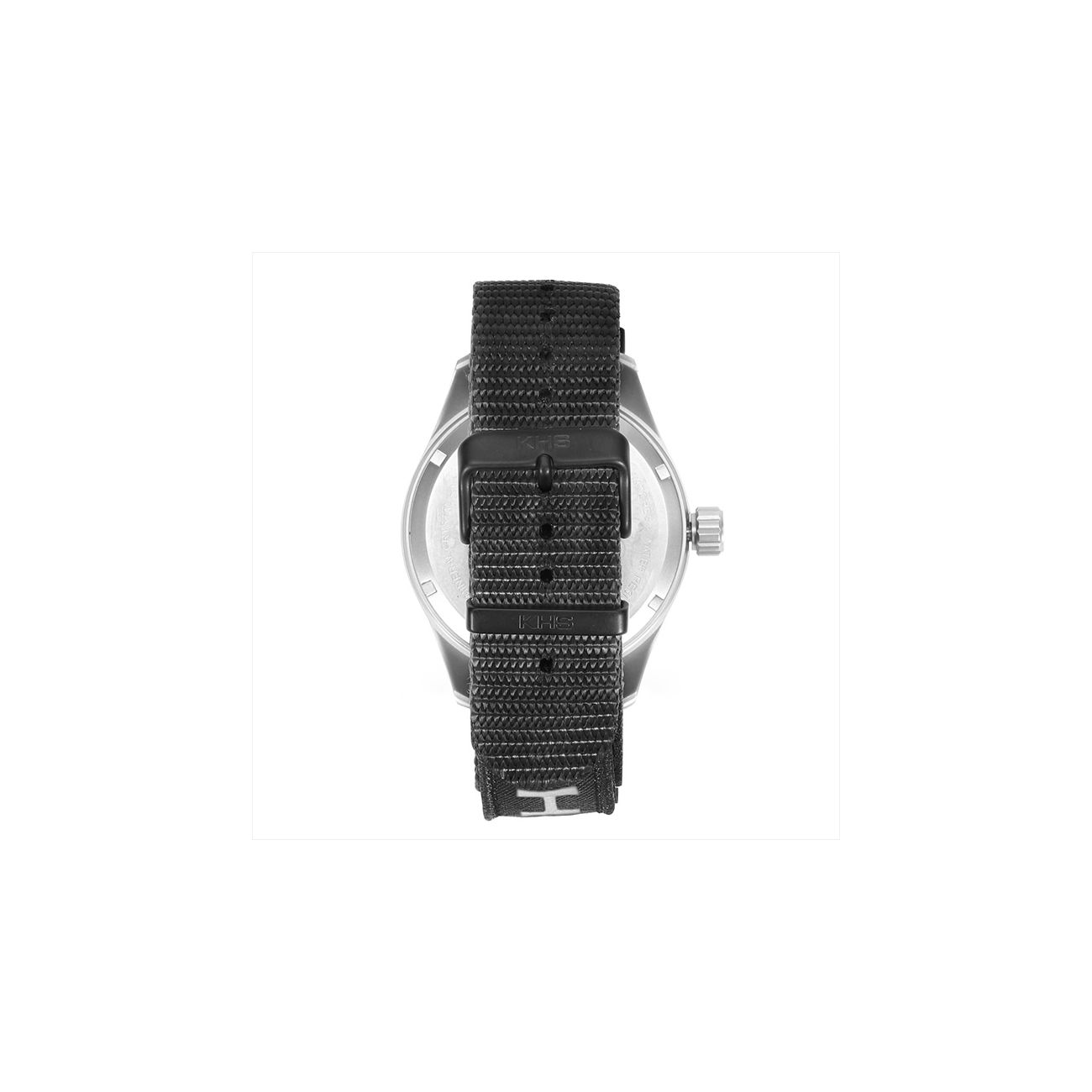 KHS Armbanduhr Airleader Steel C1 mit Natoarmband XTAC schwarz Bild 2