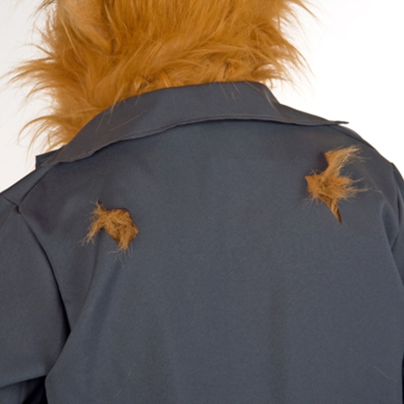 Werwolf Verkleidung Hemd und Jacke mit Plüschbesatz Bild 1