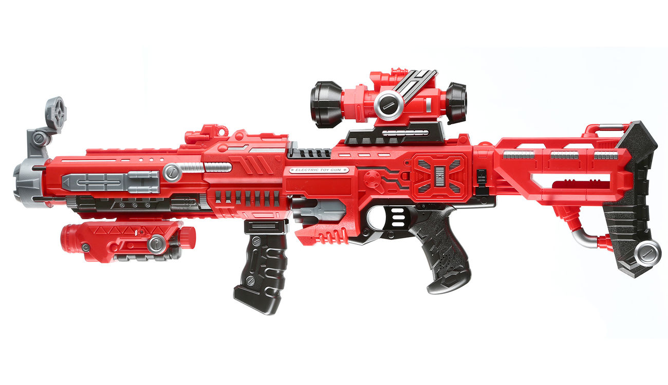 Johntoy Dartblaster Serve & Protect Shooter mit Visier inkl. 20 Pfeilen Bild 1