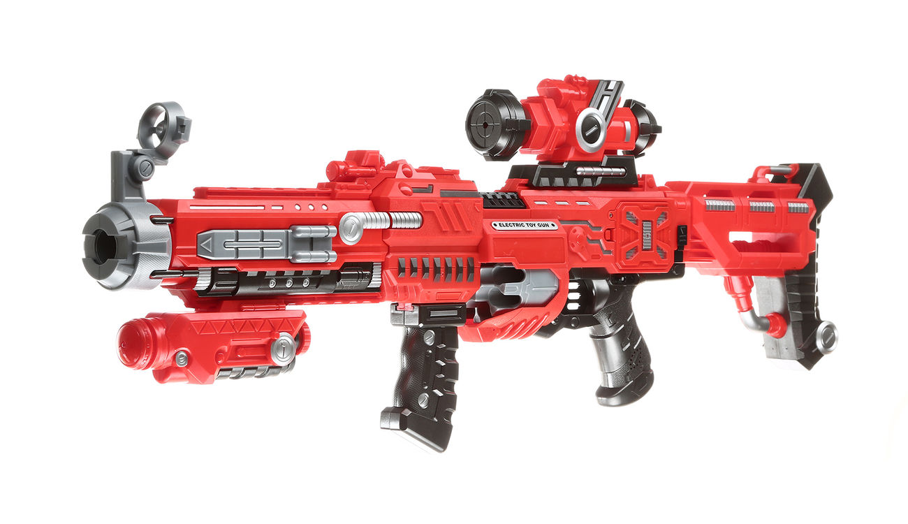 Johntoy Dartblaster Serve & Protect Shooter mit Visier inkl. 20 Pfeilen Bild 1