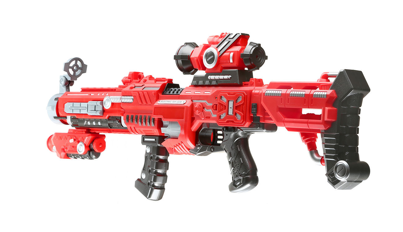 Johntoy Dartblaster Serve & Protect Shooter mit Visier inkl. 20 Pfeilen Bild 1