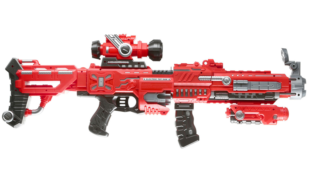 Johntoy Dartblaster Serve & Protect Shooter mit Visier inkl. 20 Pfeilen Bild 1
