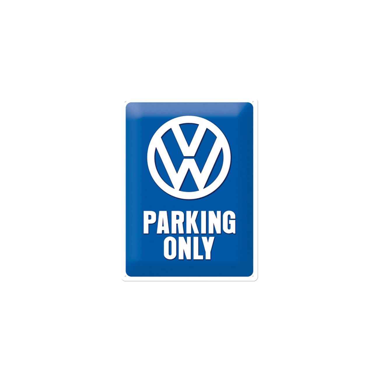 VW Blechschild VW Parking Only 30x40 cm